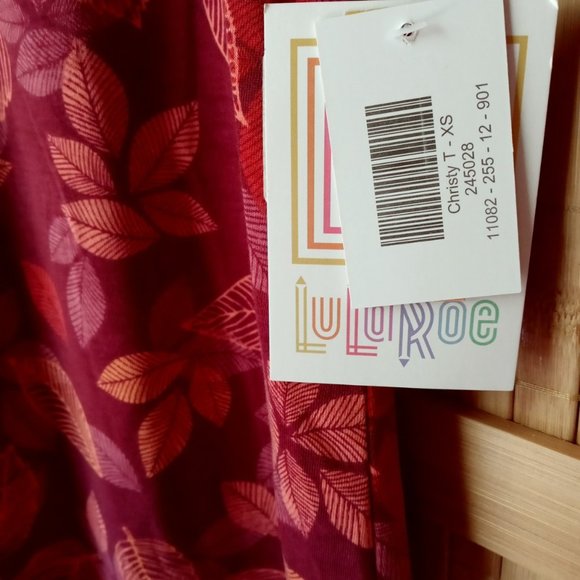 NWT LulaRoe Rose color Tunic - Picture 3 of 3